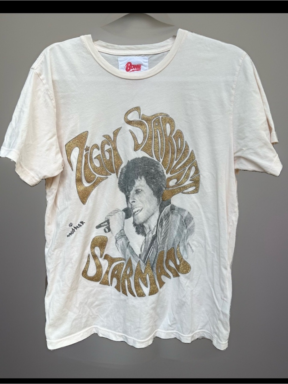 Mother X Ziggy Stardiust David Bowie T shirt S